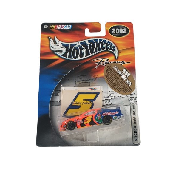 Hot Wheels Racing 5 Nascar 2002 Terry Labonte Mattel BOX WEAR Sticker Collect - Picture 2 of 4